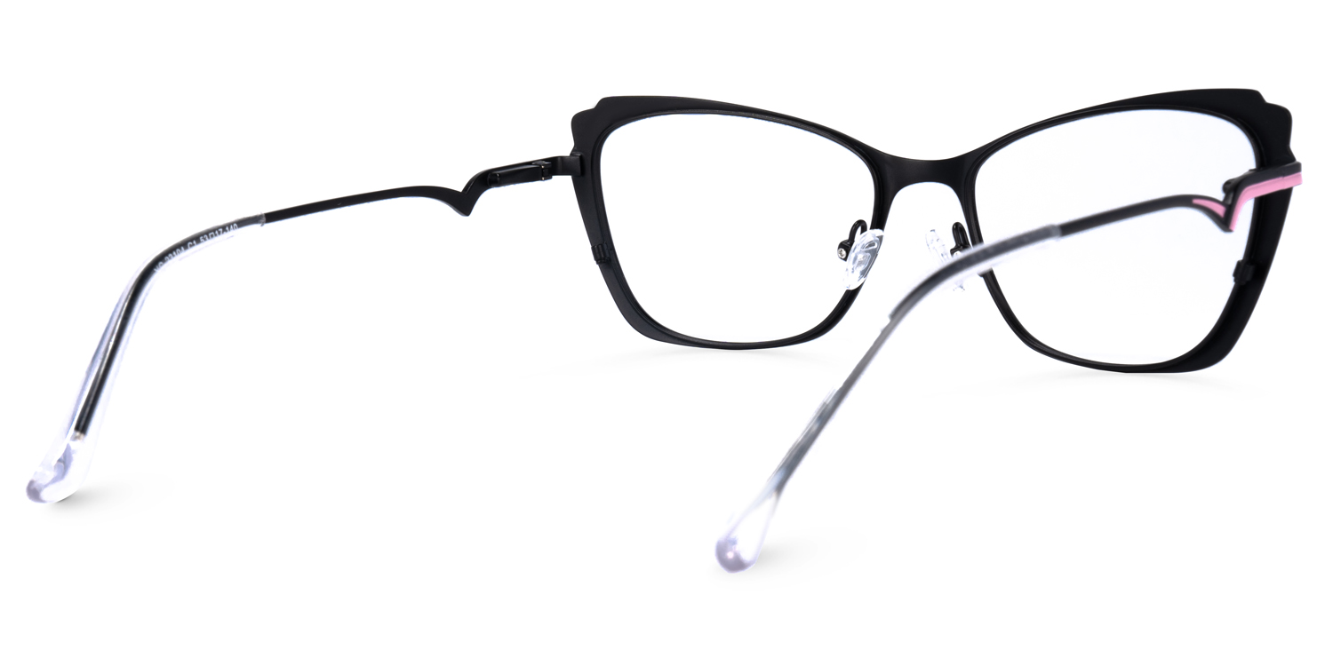 Divas Cateye Black Glasses | ZEELOOL Canada4