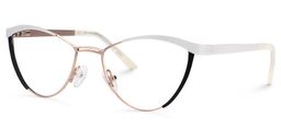Sydney White Cat eye Glasses3