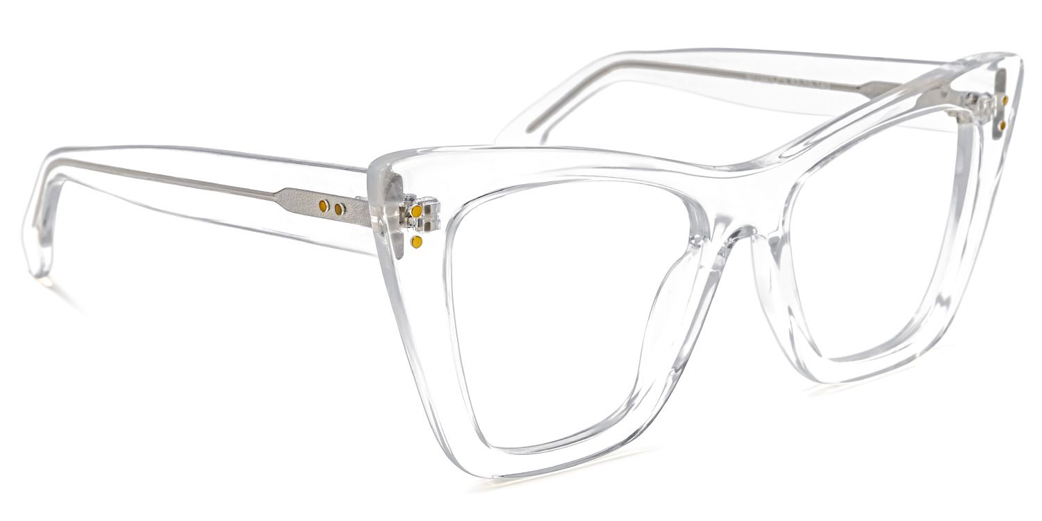 Kovacina Cateye Clear Glasses | ZEELOOL Canada2