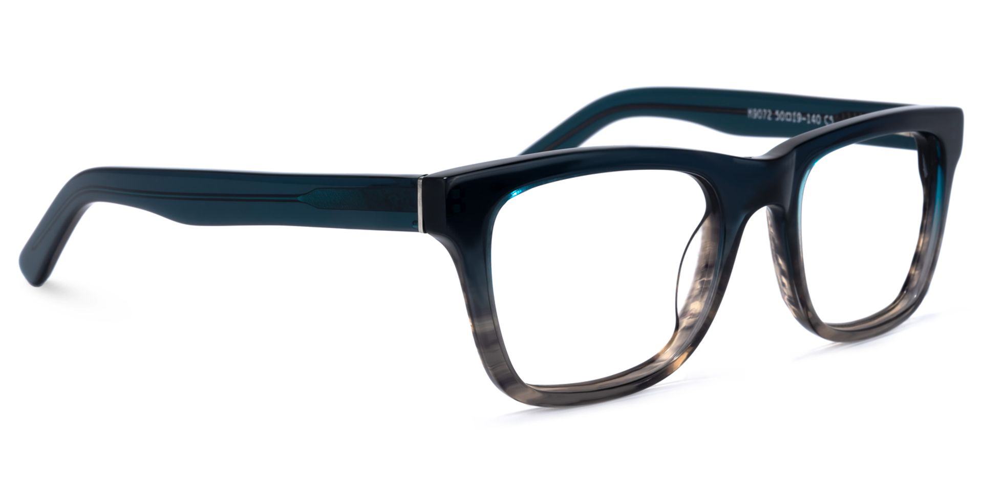 Jackson Rectangle Dark-Blue Glasses | ZEELOOL Canada2