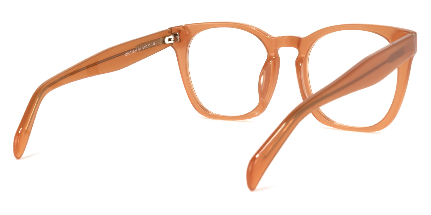 Orion Square Orange Glasses3