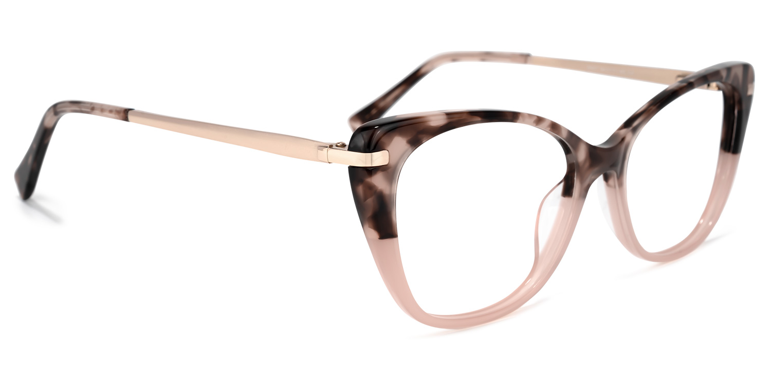 Posey Cateye Two-Tone Glasses | ZEELOOL Canada2
