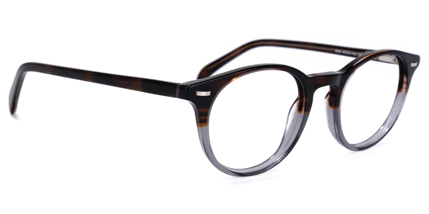 Yram Round Two-Tone Glasses | ZEELOOL Canada2