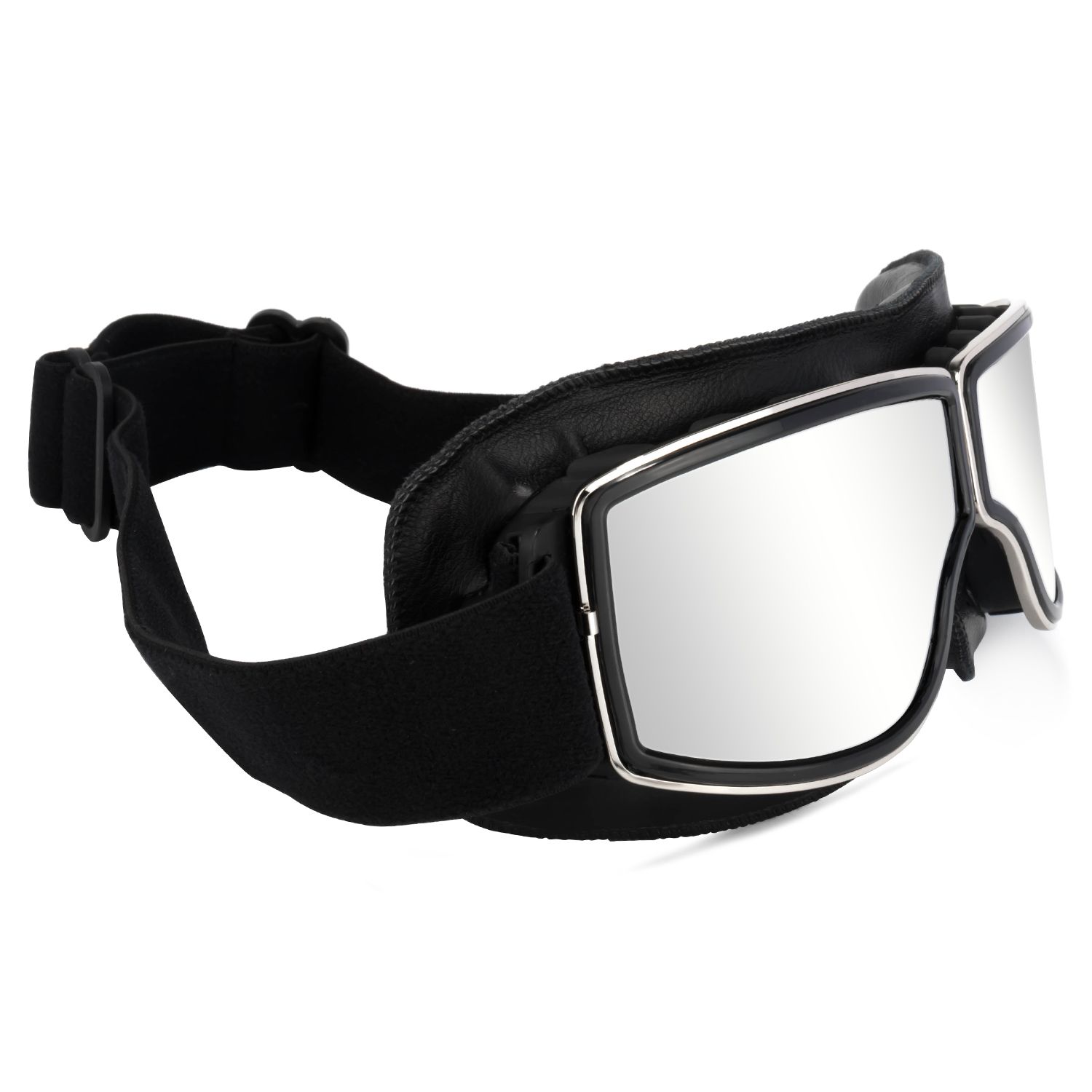 Bond Motorbike Vintage Aviator Helmet Glasses | ZEELOOL Canada2