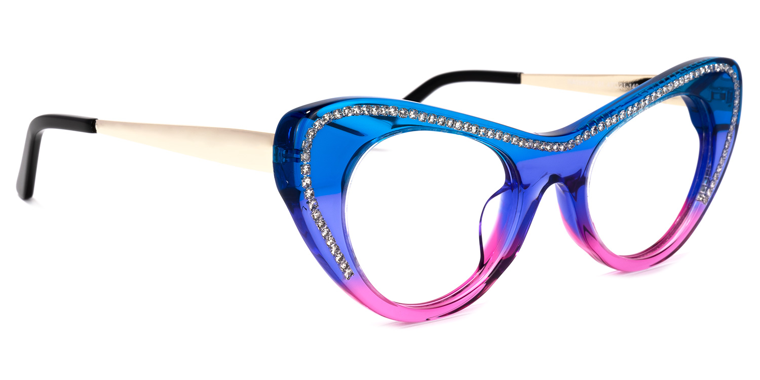 Shirley Cateye Two-tone Glasses | ZEELOOL Canada2