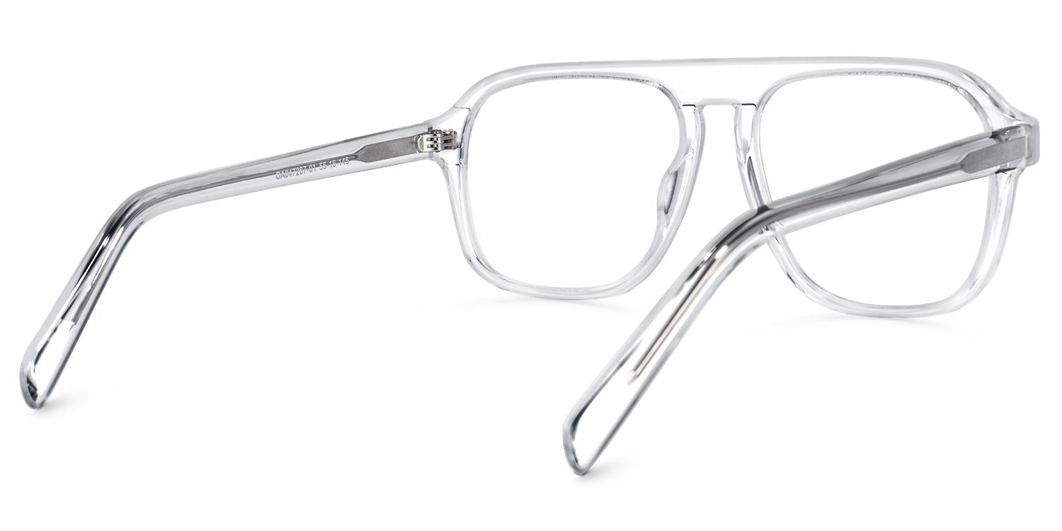 Shane Geometric Clear Glasses | ZEELOOL Canada3