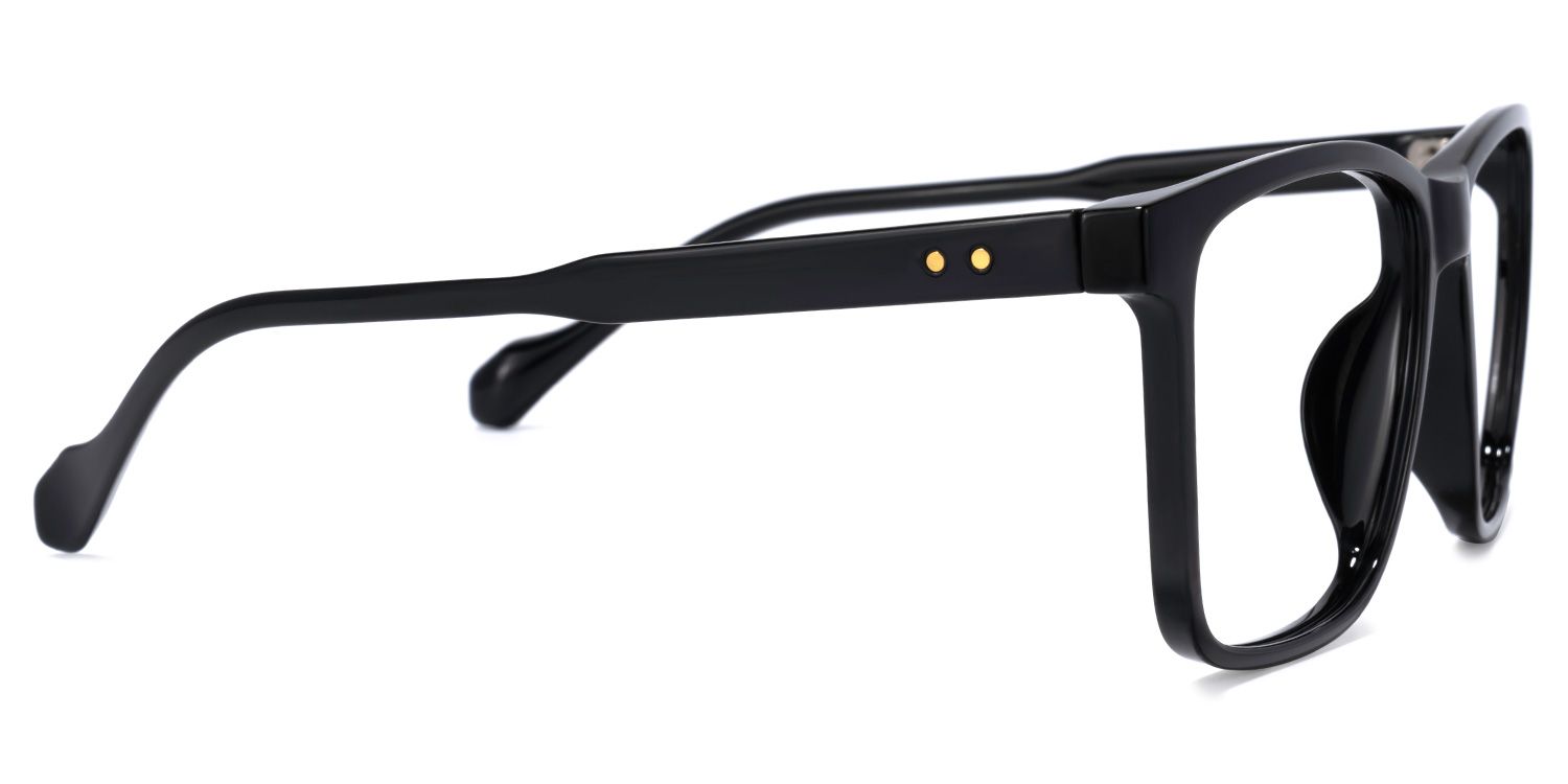 Burgos Square Black Glasses | ZEELOOL Canada2
