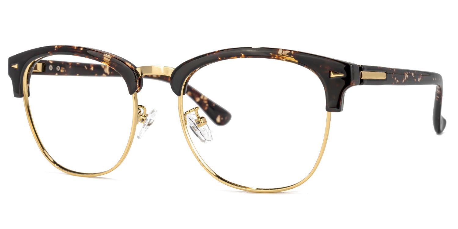 Lasha Browline Gold Glasses | ZEELOOL Canada3