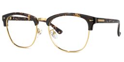 Lasha Browline Gold Glasses3