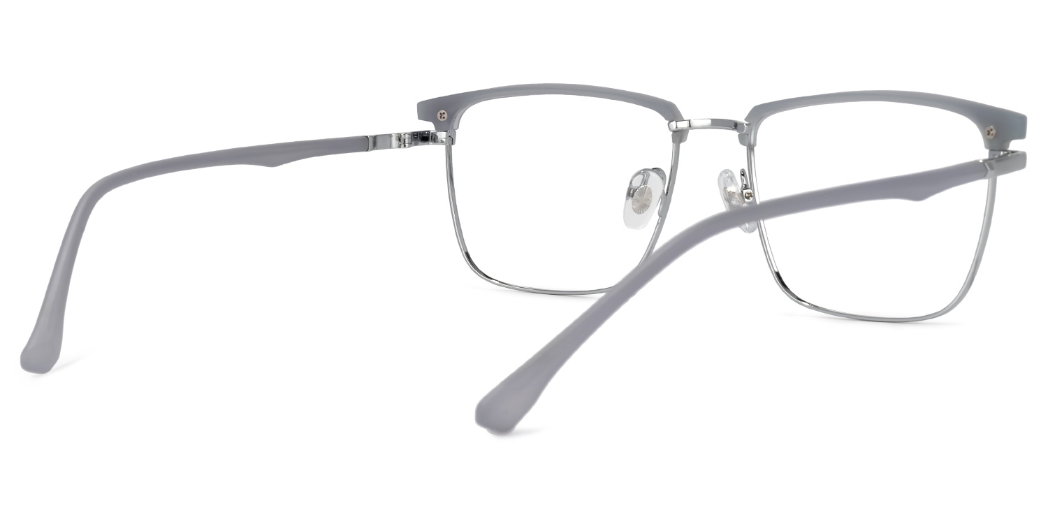 Kierriah Browline Gray Glasses | ZEELOOL Canada3