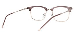 Mannella Browline Tawny Glasses3
