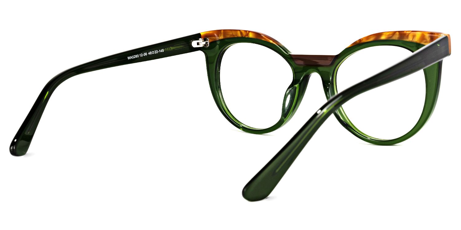 Lismary Cateye Green Glasses | ZEELOOL Canada3