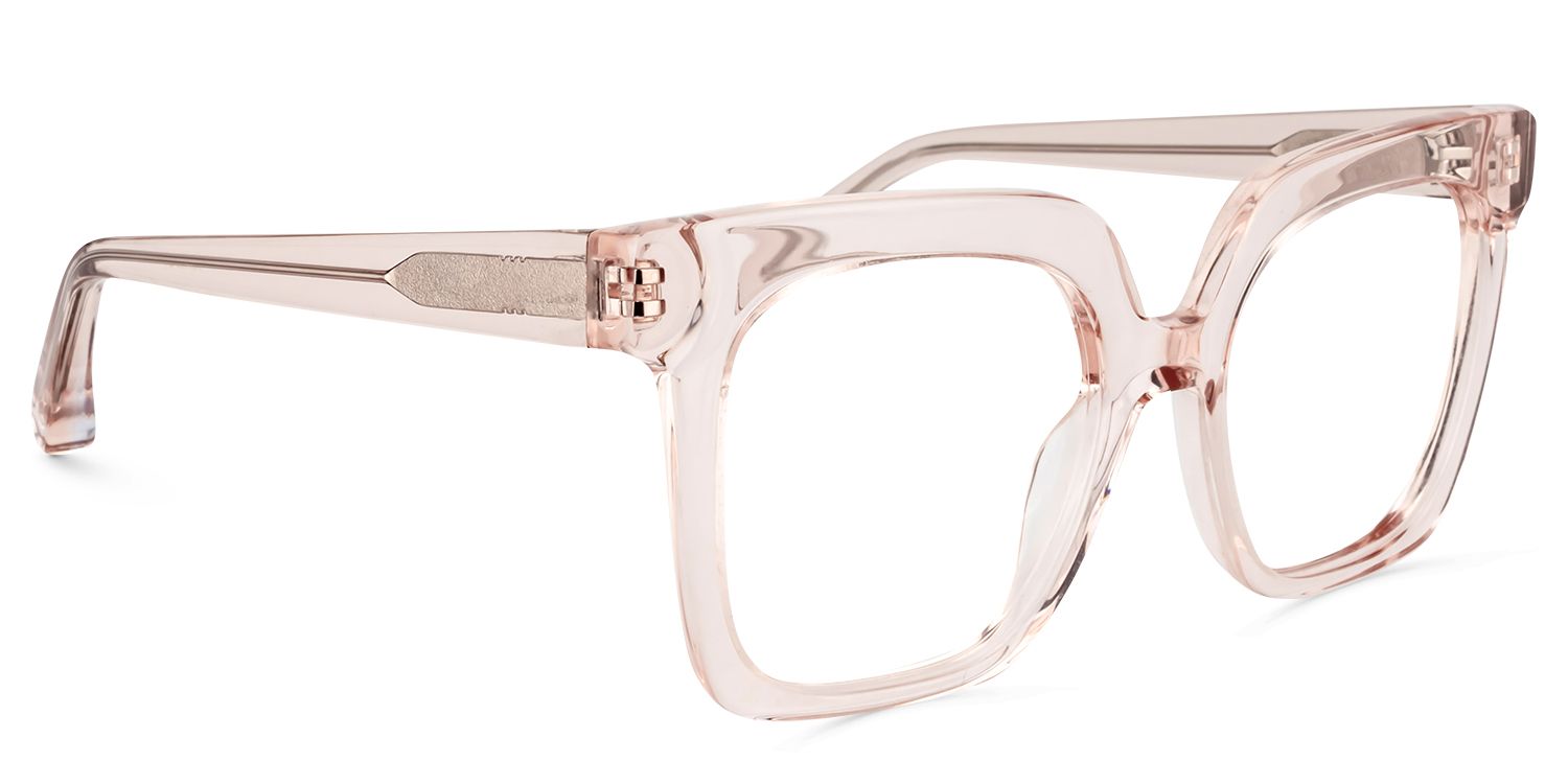 Dexter Square Beige Glasses | ZEELOOL Canada1