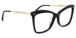 Isaebella Butterfly Black Glasses1