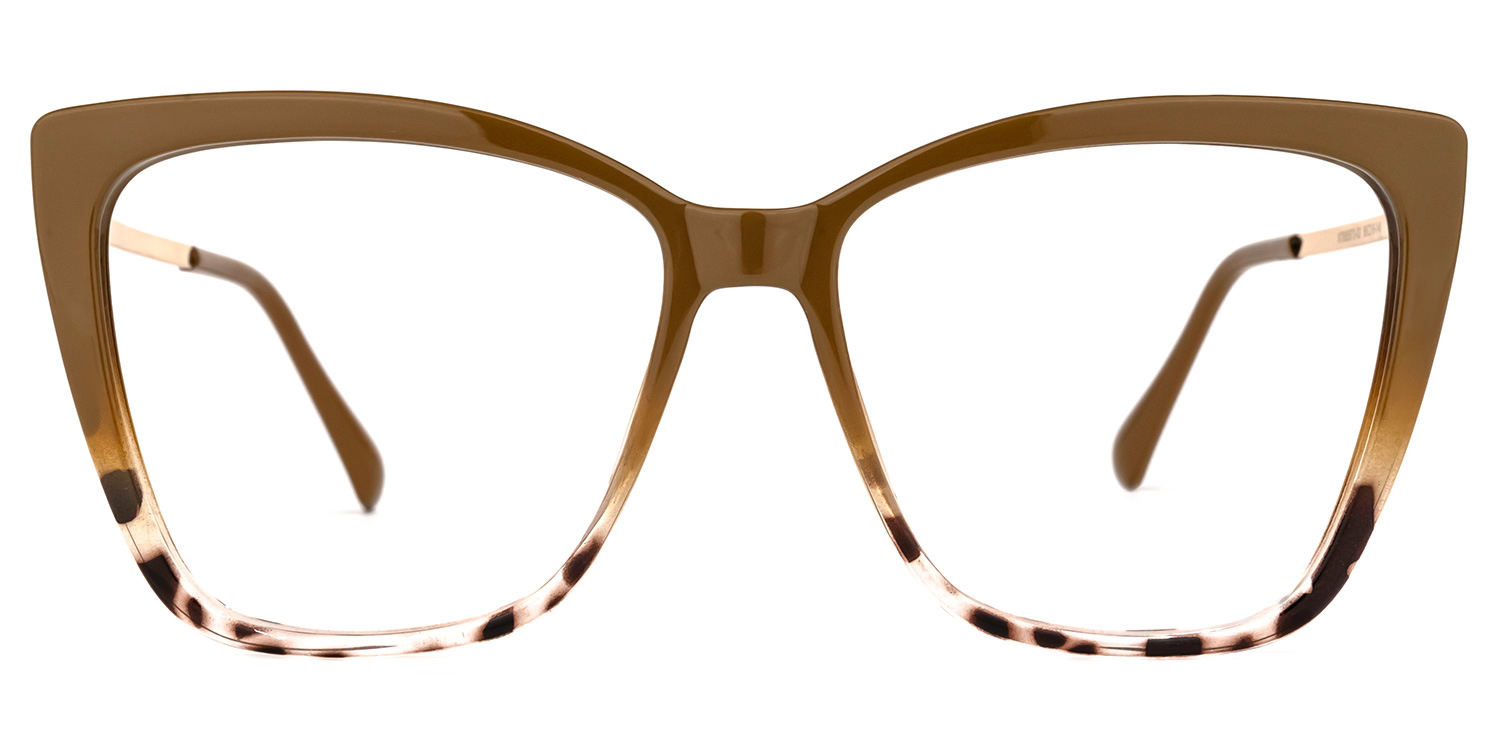 Awilda Cateye Brown Glasses good-img