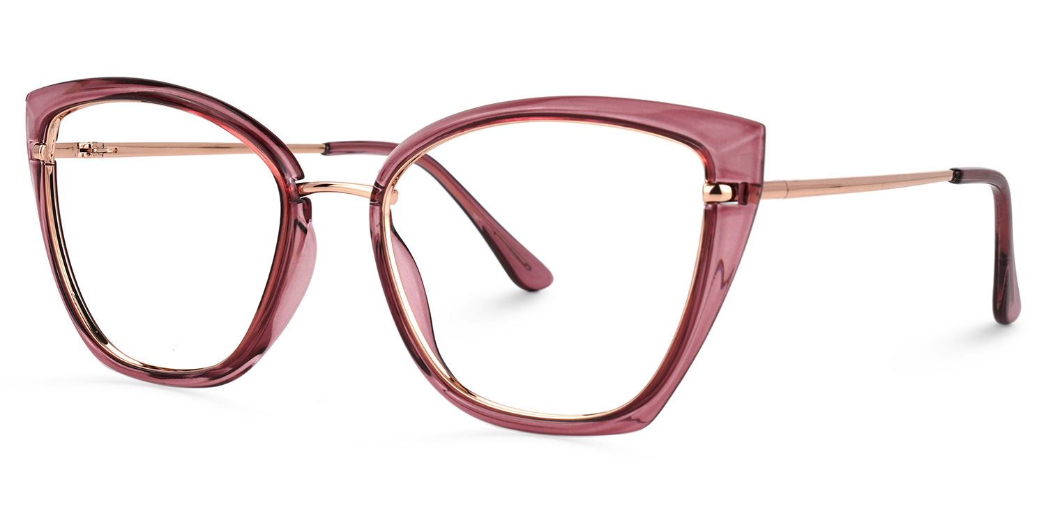 Montalvo Cateye Pink Glasses1