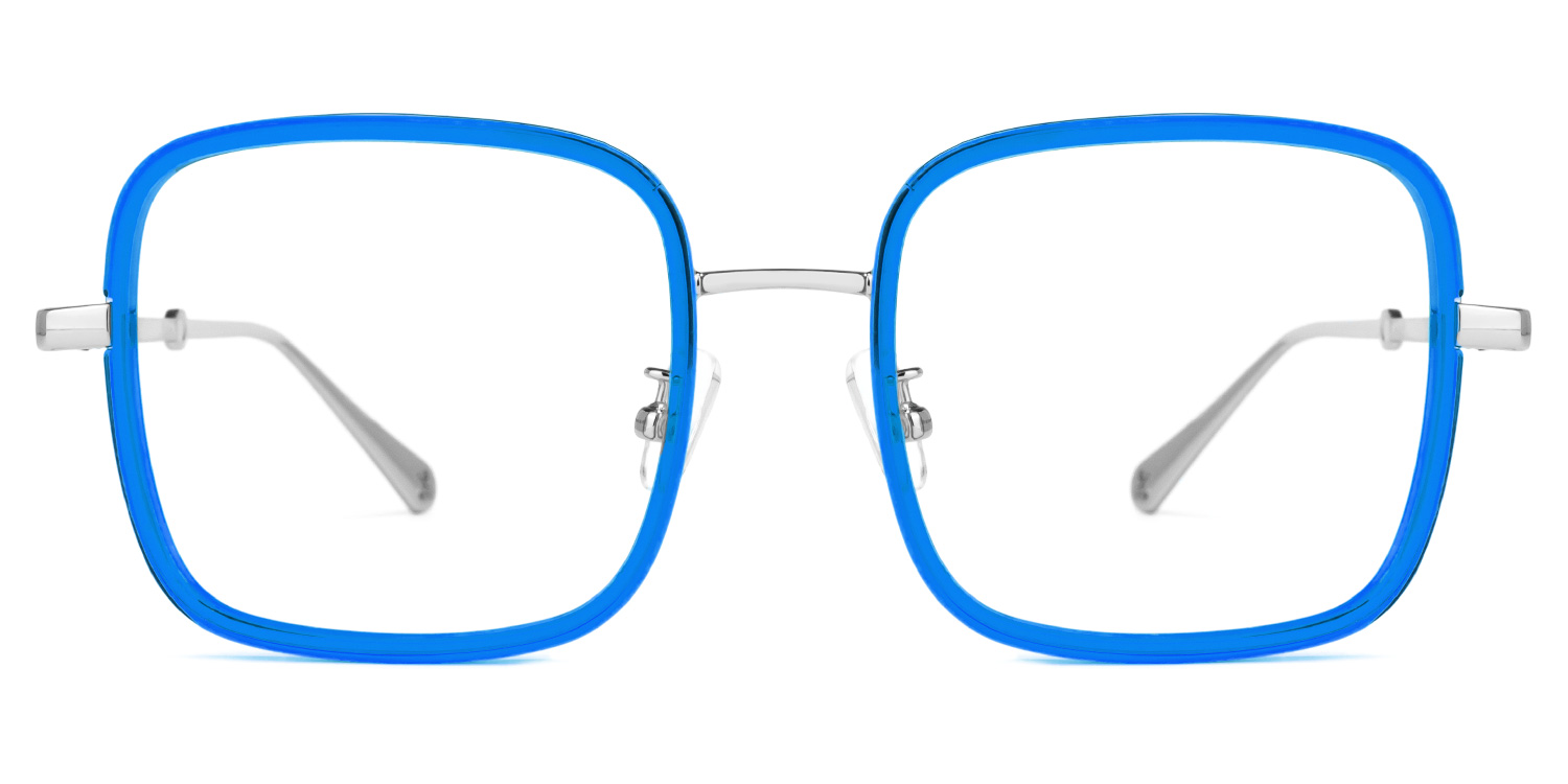 Ozzy Square Blue Glasses0