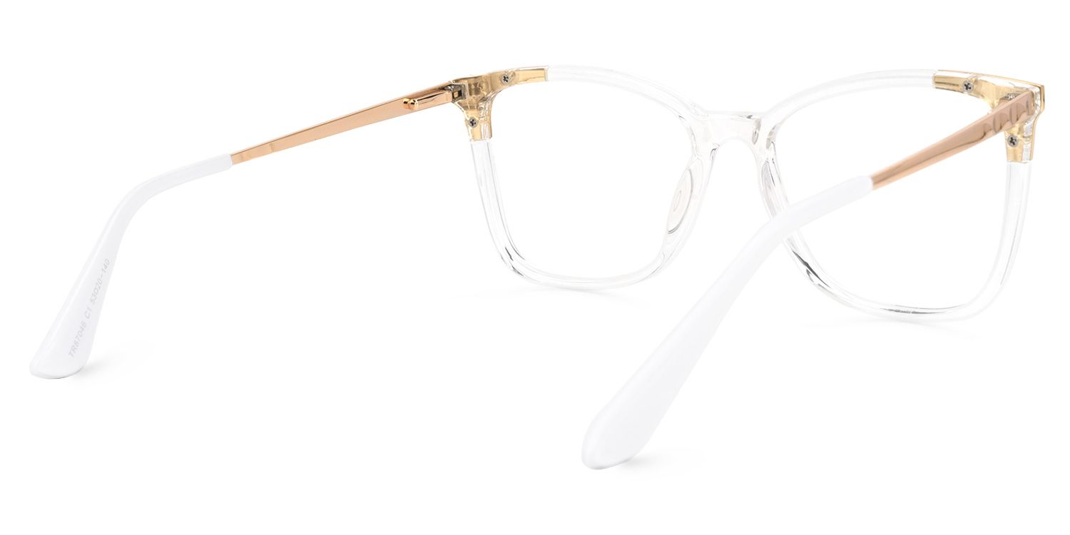 Rokea Square Clear Glasses | ZEELOOL Canada3
