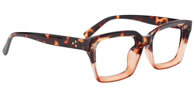 Rectangle Tortoise Reading Glasses | ZEELOOL Canada3