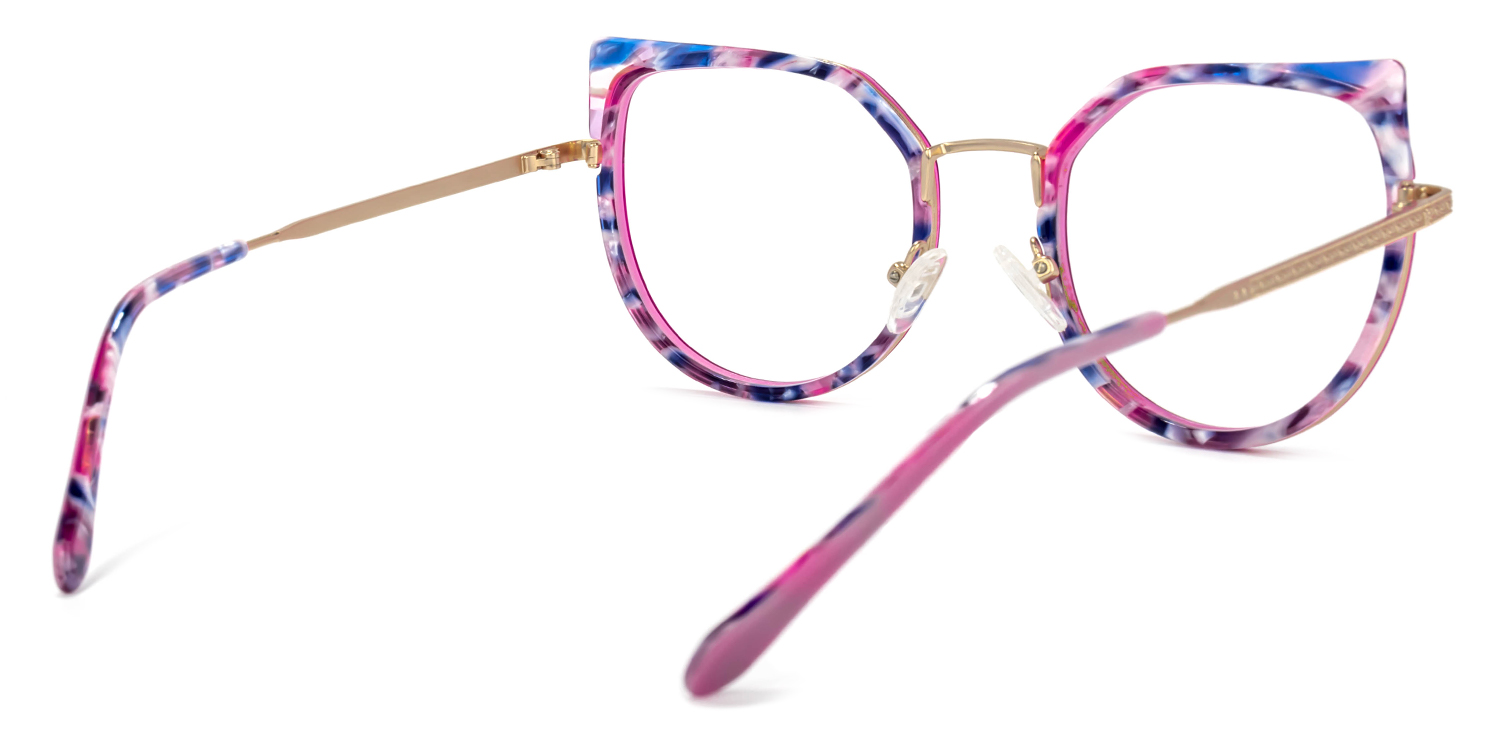 Felix Cateye Purple Glasses | ZEELOOL Canada4