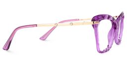 Juliet Cateye Purple Glasses2