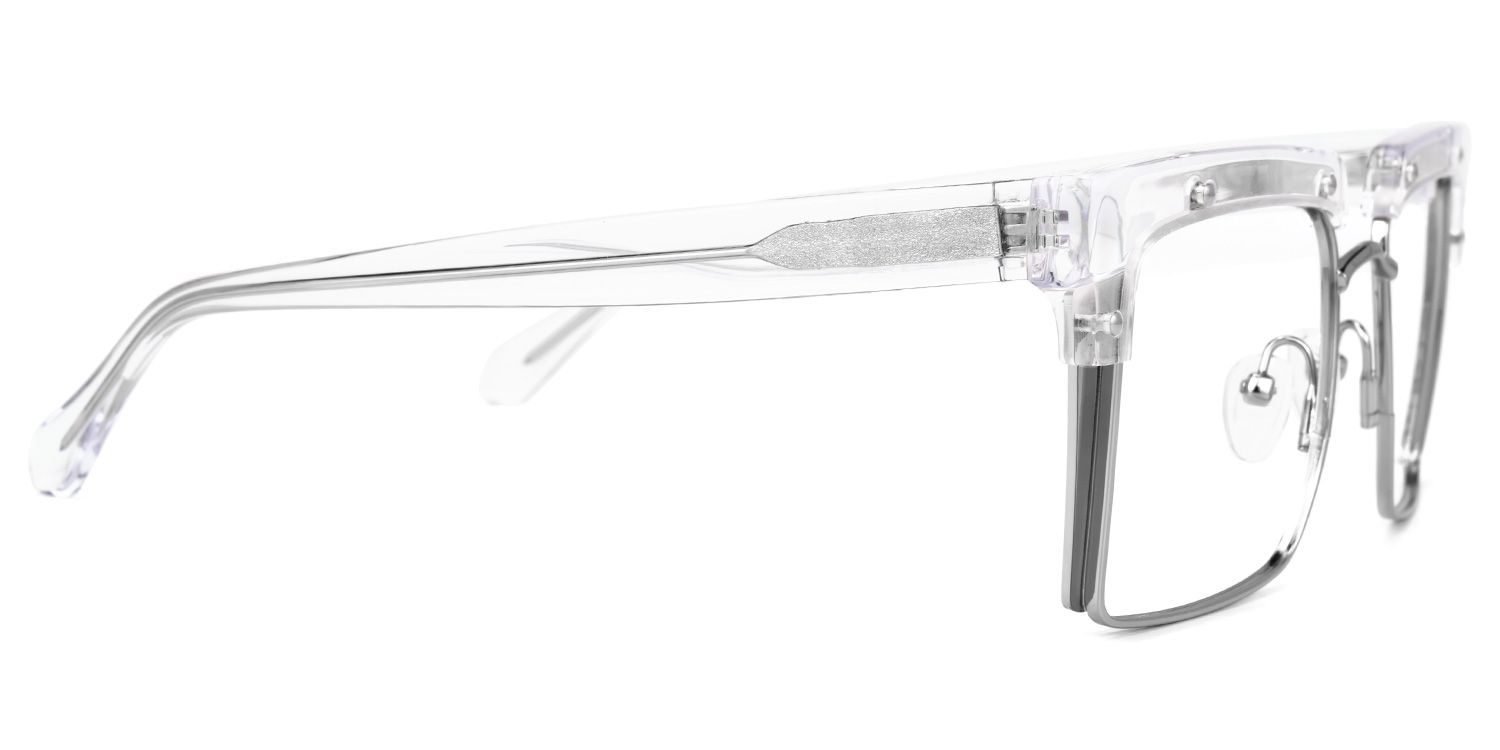 Kiana Square Clear Frame Glasses | Zeelool Optical3