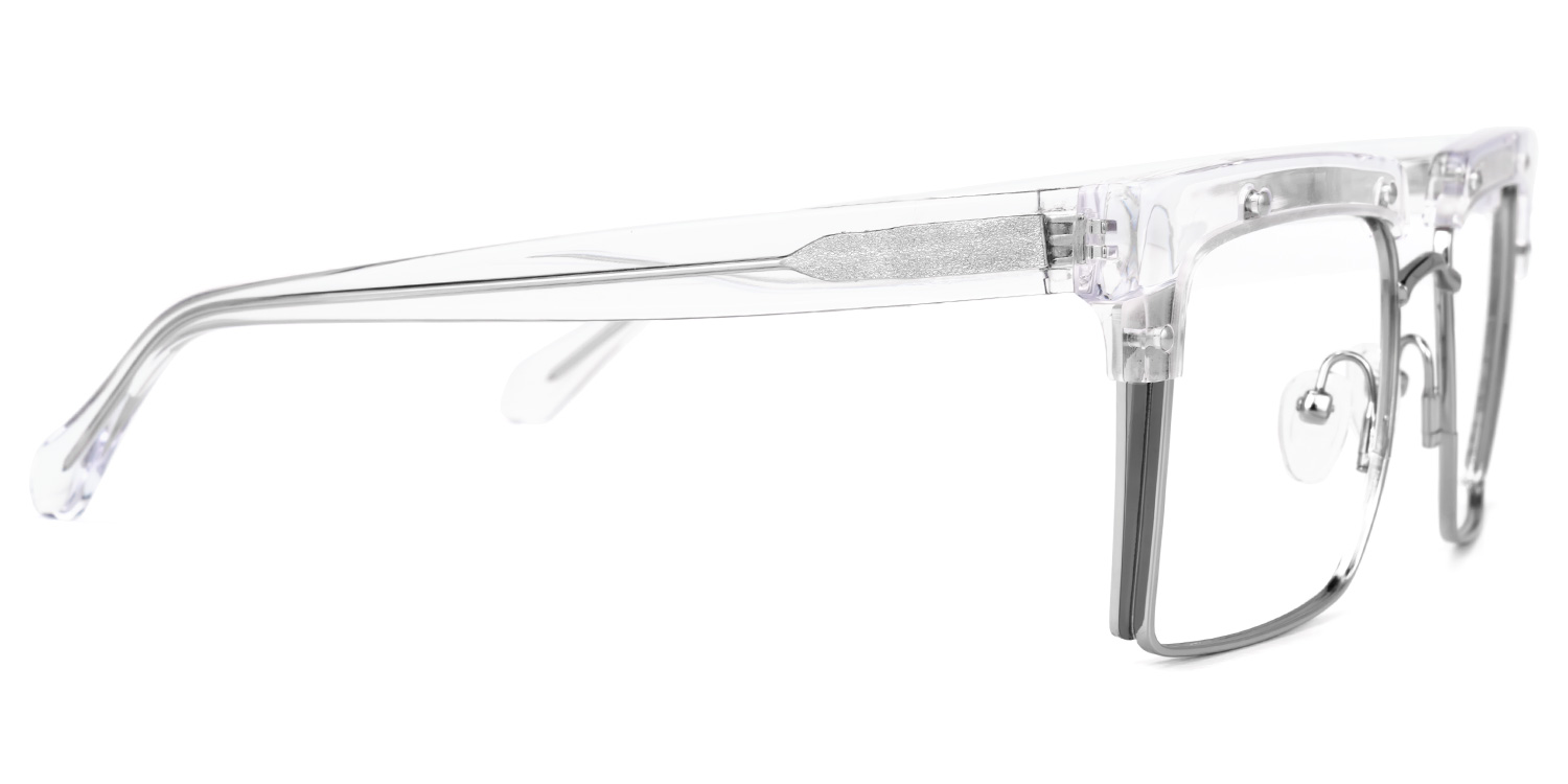 Kiana Square Crystal Frame Glasses | Zeelool Optical3