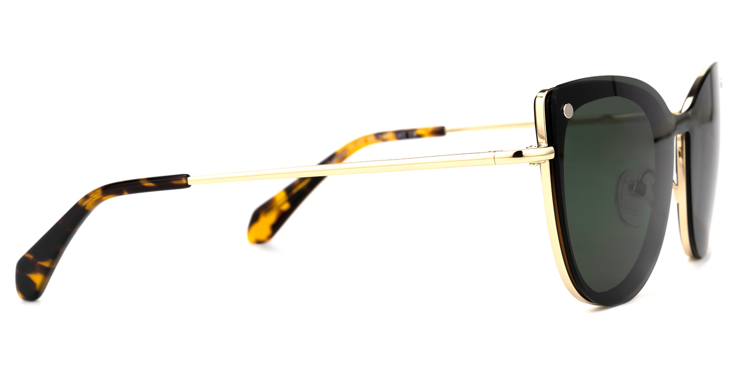 Paulette Clip-on Green Glasses | ZEELOOL Canada3