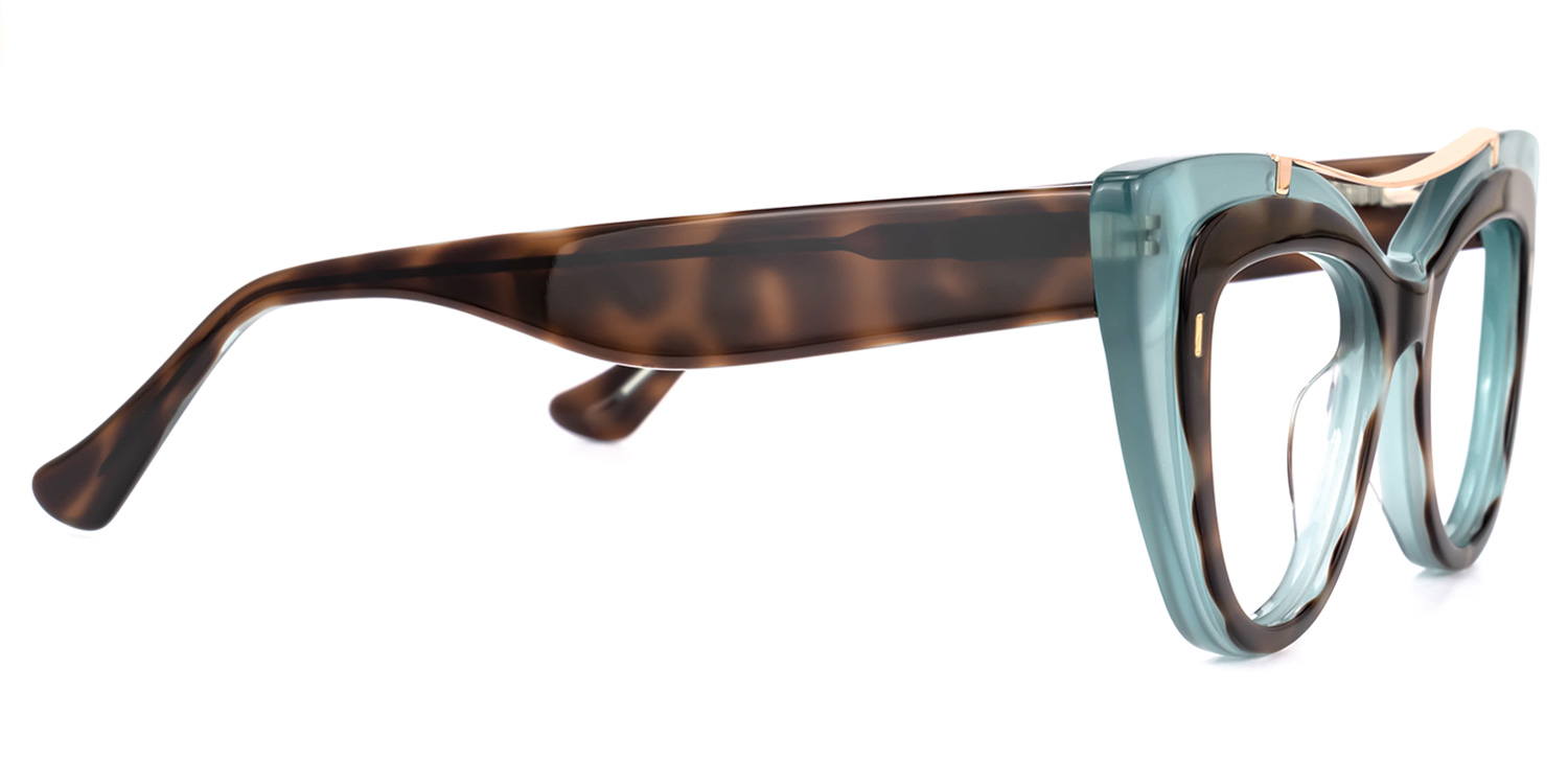 Poutch Cateye Blue Glasses | ZEELOOL Canada2