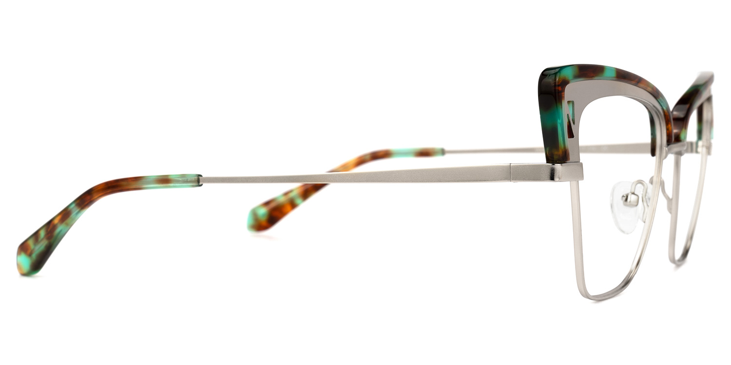 Benny Cateye Silver Glasses2