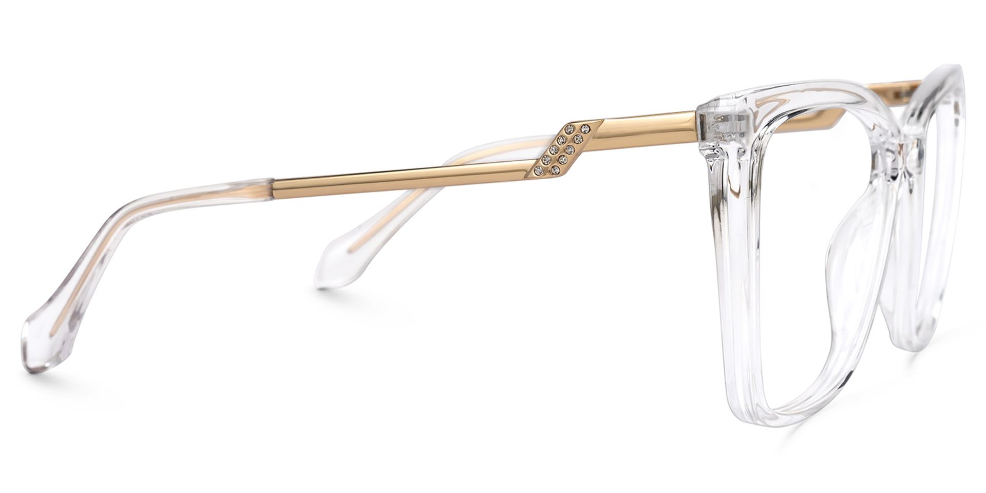 Corlette Square Crysta Eyeglasses and Glasses Frame2