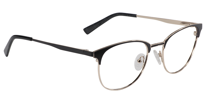 Browline Black Glasses | ZEELOOL Canada3