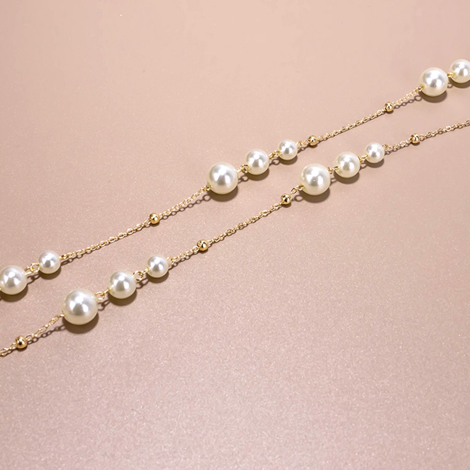 Stylish Simple Pearl Eyeglasses Chain | ZEELOOL Canada1