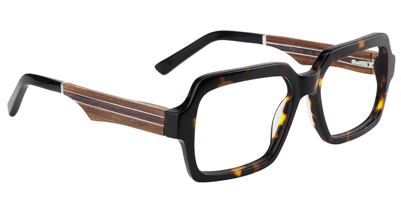 Jack Rectangle Tortoise Glasses | ZEELOOL Canada3