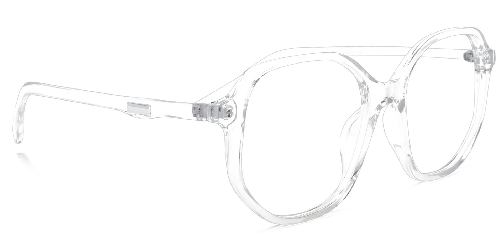 Rylee Geometric Clear Glasses | ZEELOOL Canada2