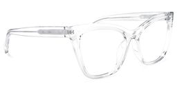 Raegan Cateye Clear Glasses2