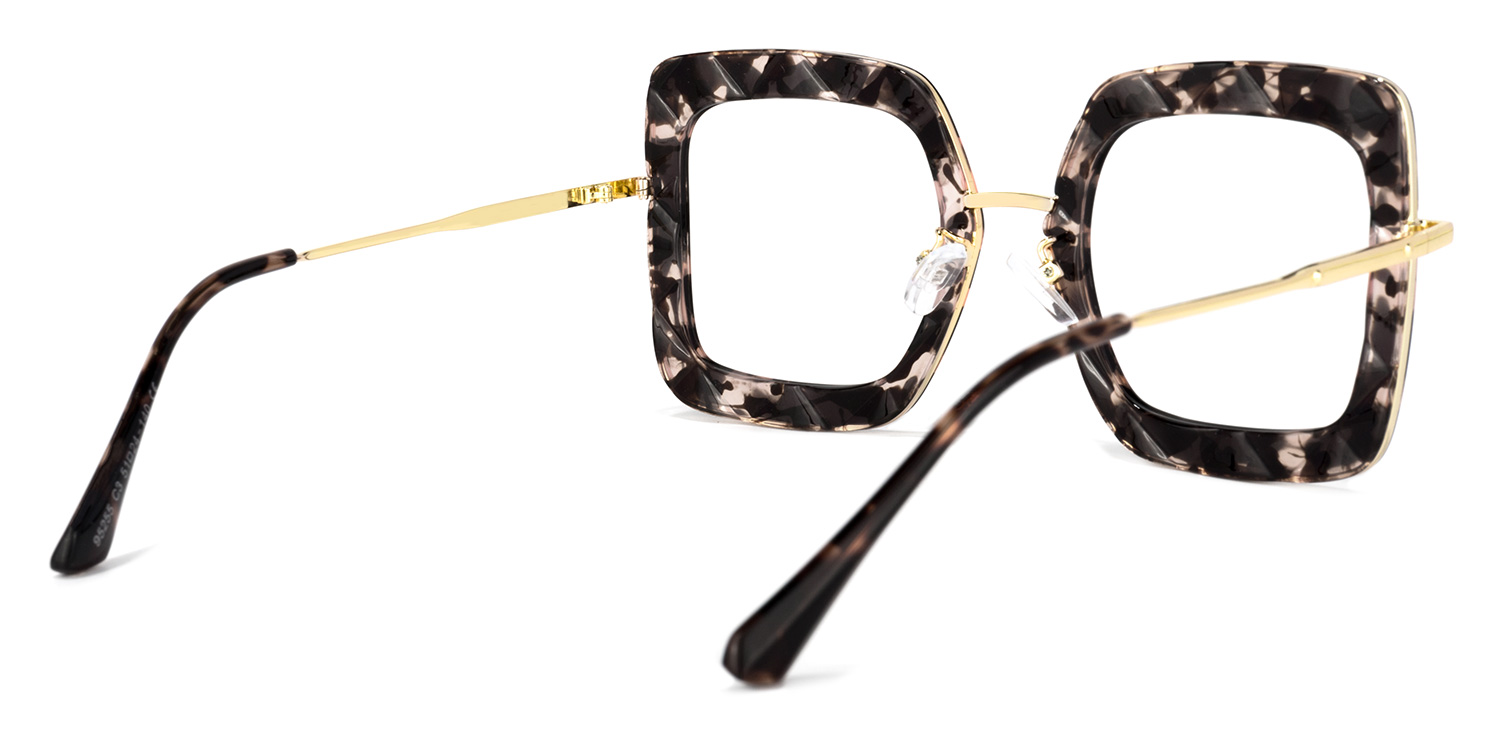 Tucker Square Tortoise Glasses | ZEELOOL Canada4