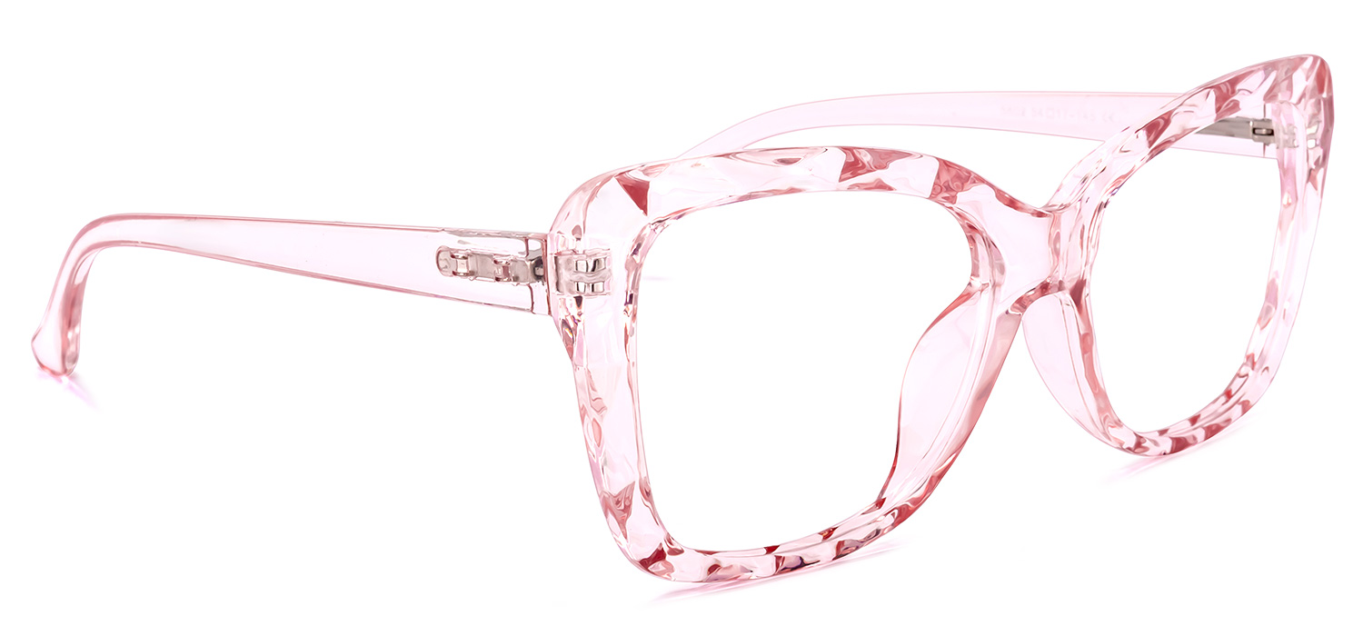 Wendell Cateye Pink Glasses | ZEELOOL Canada2