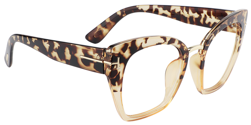 Square Light Tortoise Glasses | ZEELOOL Canada4
