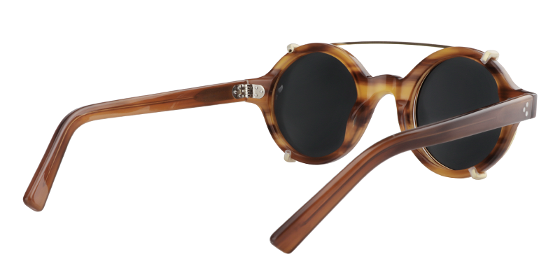 Clip-On Burnt Umber Sunglasses | ZEELOOL Canada5