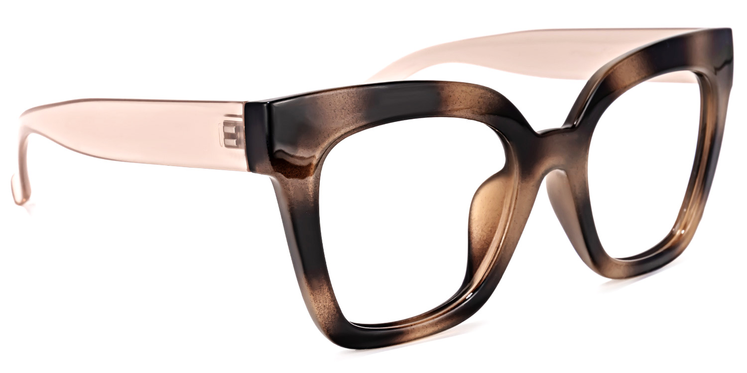 Malcolm Square Burnt Umber Frame Glasses | ZEELOOL Canada5