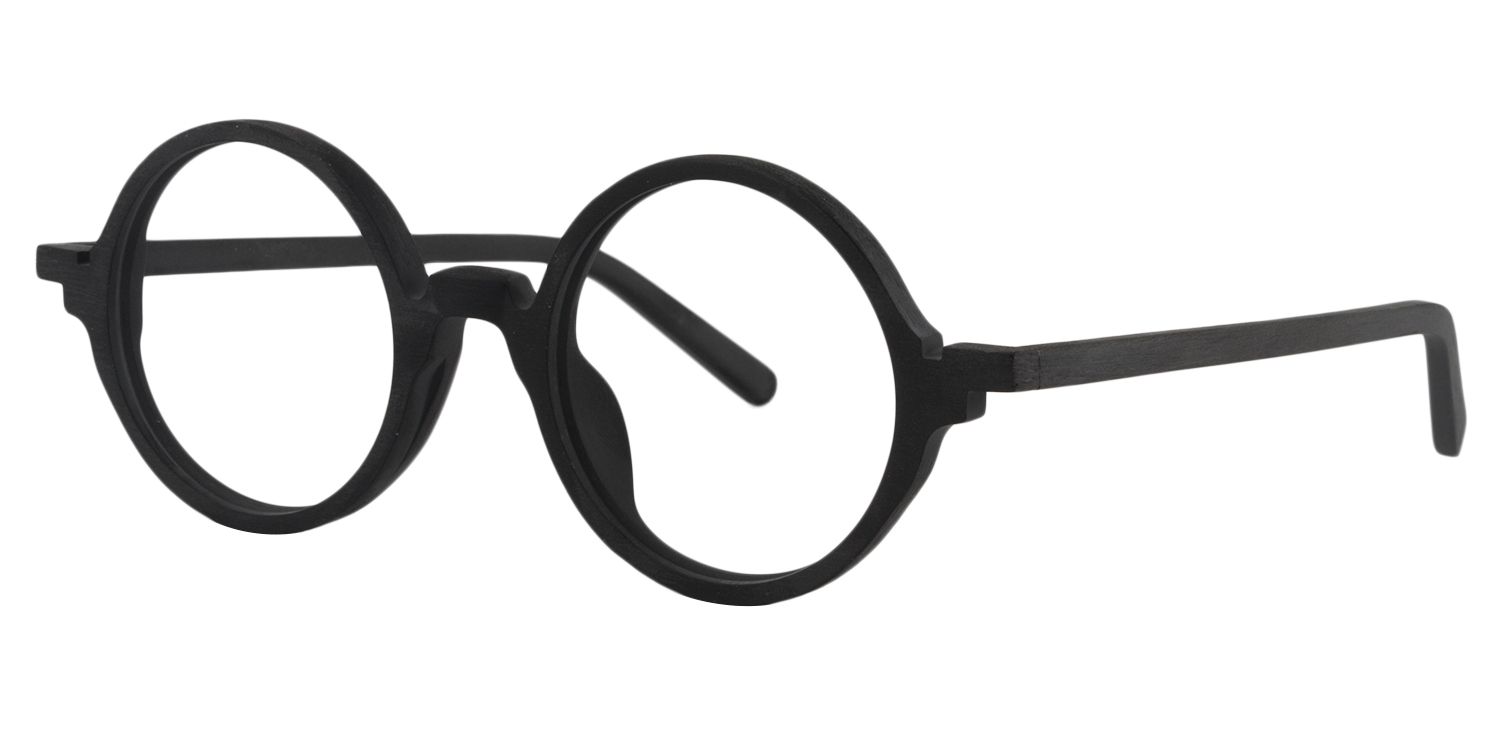 Round Black Glasses | ZEELOOL Canada3