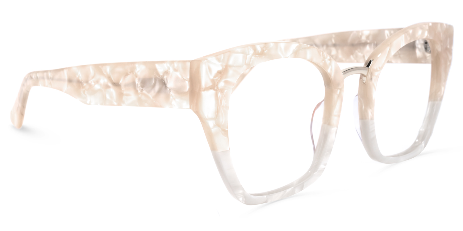 Denis Cat Eye Two-Tone Glasses | ZEELOOL Canada2