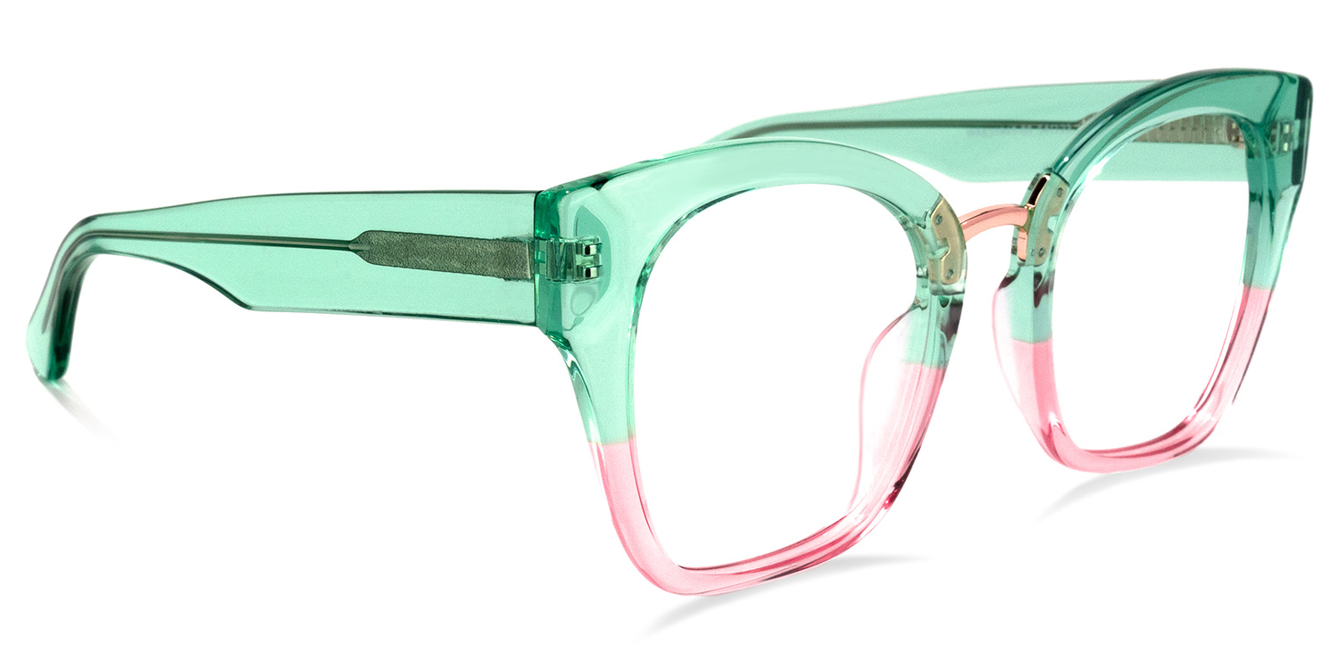 Denis Cat Eye Pink Glasses2