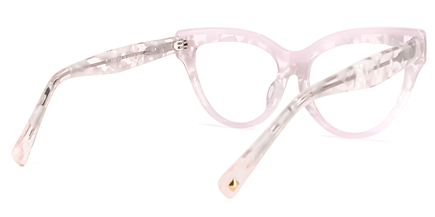 Cascata Cateye Pink Glasses | ZEELOOL Canada4