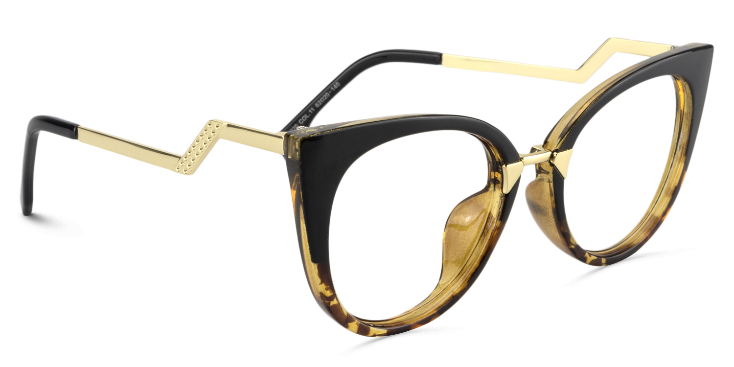 Jacqueline Cat Eye Tortoise Glasses2