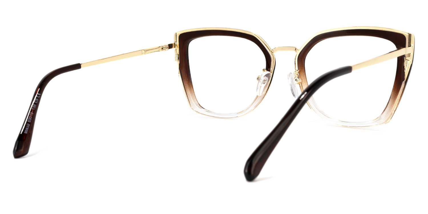 Matos Sqaure Brown Glasses | ZEELOOL Canada4