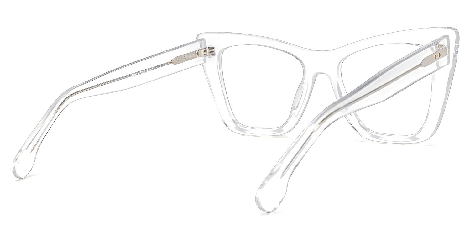 Kovacina Cateye Clear Glasses | ZEELOOL Canada4