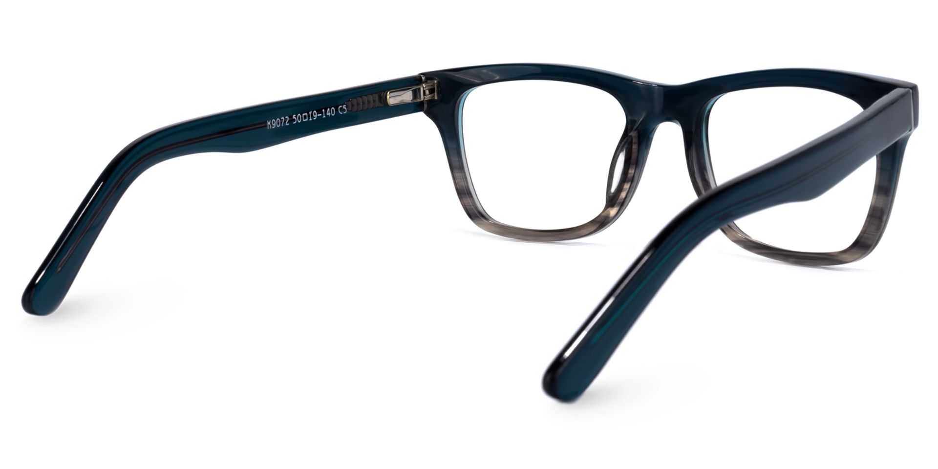 Jackson Rectangle Dark-Blue Glasses | ZEELOOL Canada4