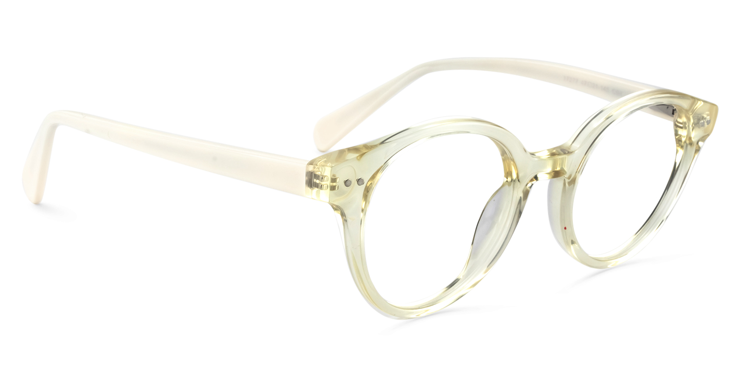 Round Yellow Glasses | ZEELOOL Canada3